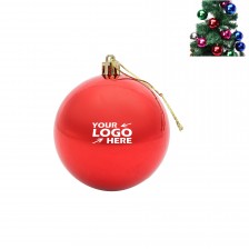 3 1/8" Colorful Christmas Tree Ball Ornament